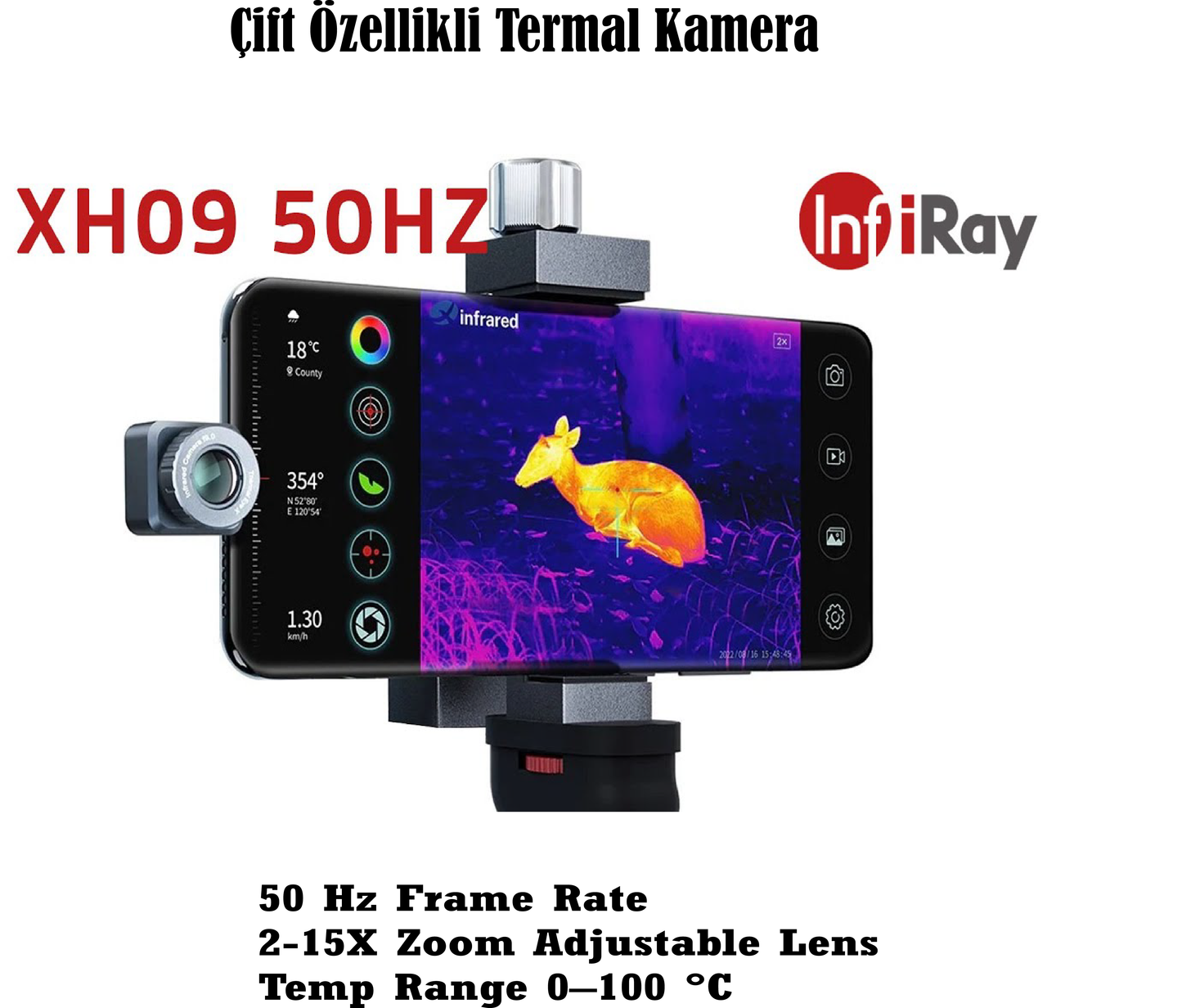 InfiRay Xinfrared  XH09  (Termal Dürbün Ve Kamera)