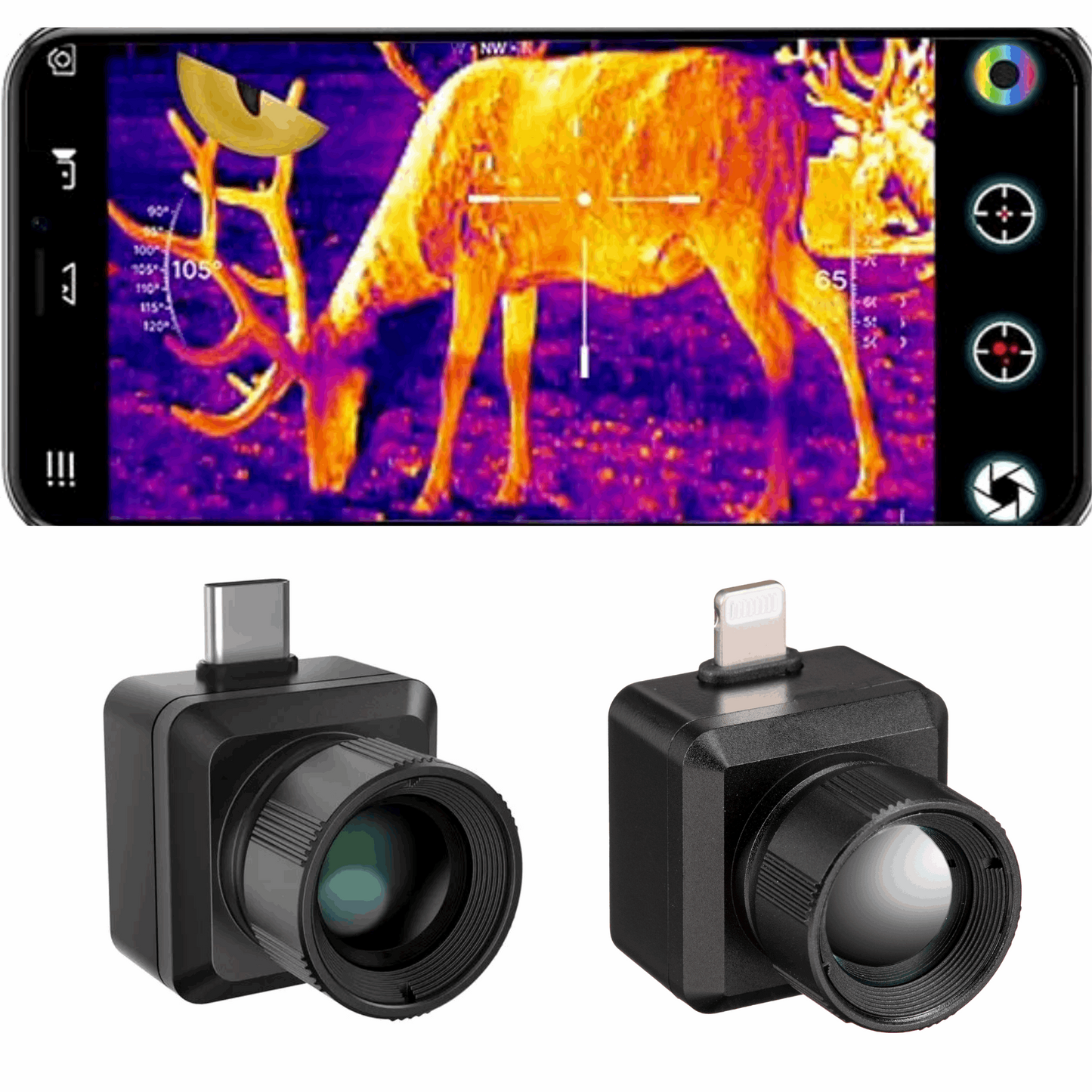 InfiRay T2 Pro Thermal Monocular -  Gece Görüş Avcılık Kamerası